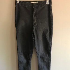 High waisted jeggings